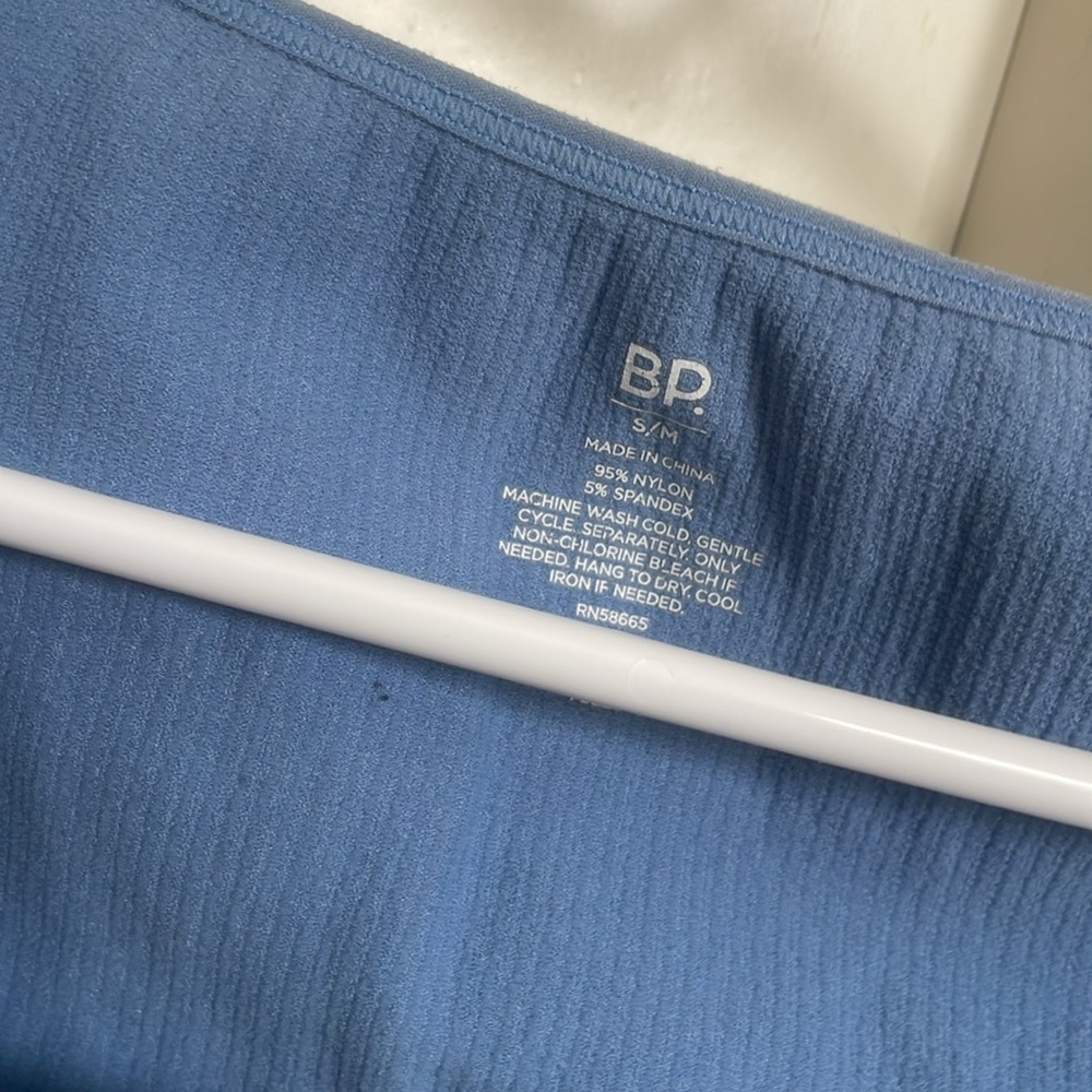 BP Blue square neck top - Picture 3 of 4
